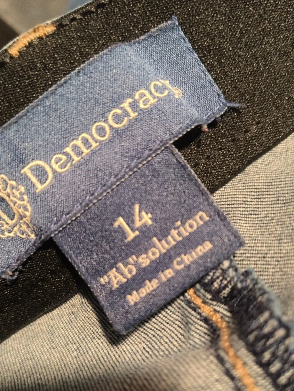 Skinny Jeans w/26.5 Democracy Inseam Women's Size 14 Jeans 427